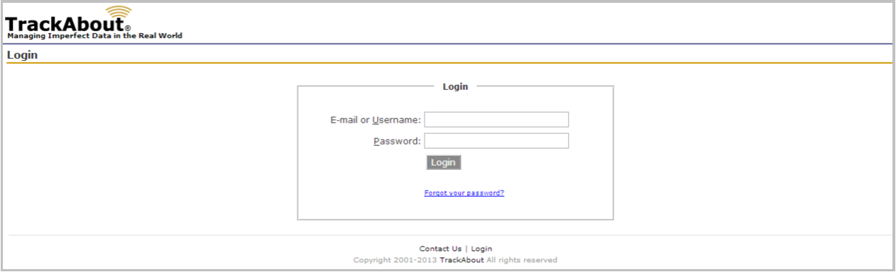 Navigation bar on TA Corp webpage.