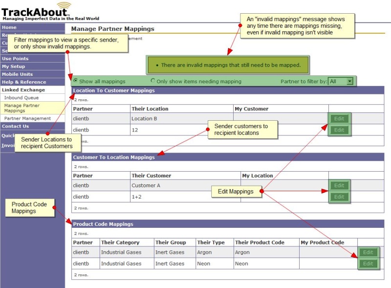Manage Mappings