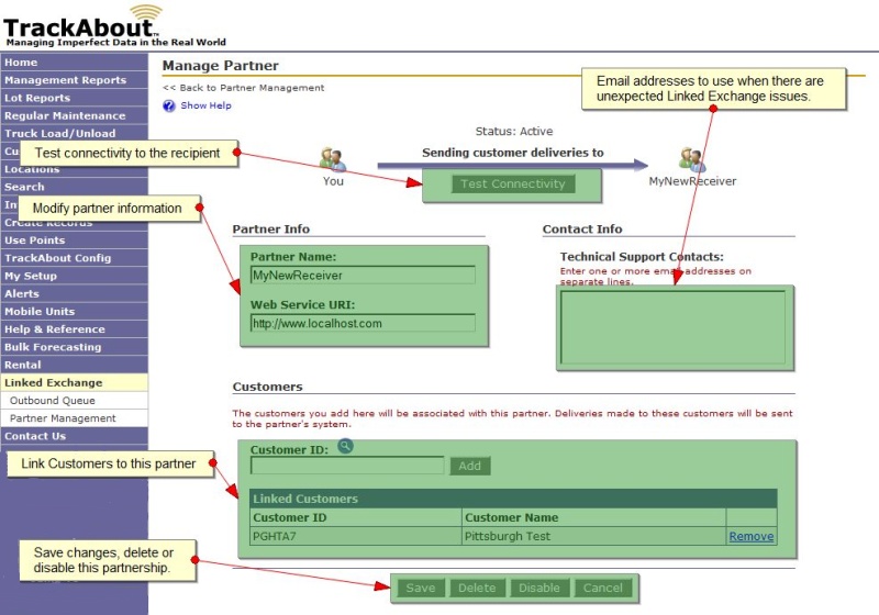 Manage Partner Settings