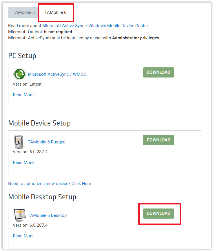 SoftwareDownloadPage TAM6Simulator.png