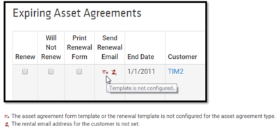 Email Lease Renwals from the Expiring Asset Agreements Page