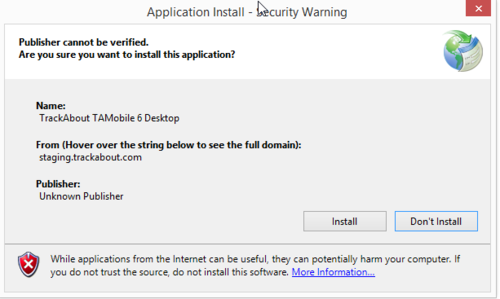 Application Install Security Warning - No Publisher.jpg