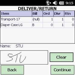 Adding Hard Goods at Delivery